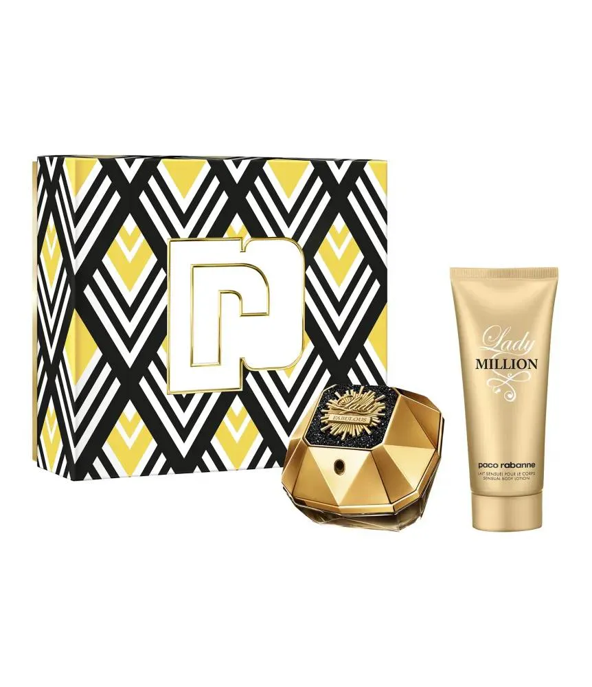 KIT LADY MILLION FABULOUS  EAU DE PARFUM INTENSE 80ML + BODY LOTION 100ML