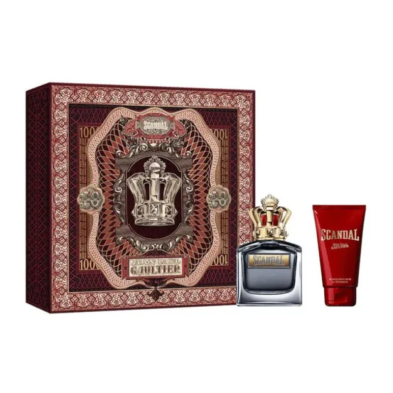 KIT JEAN PAUL GAULTIER SCANDAL POUR HOMME EDT 100ML + SHOWER GEL75ML