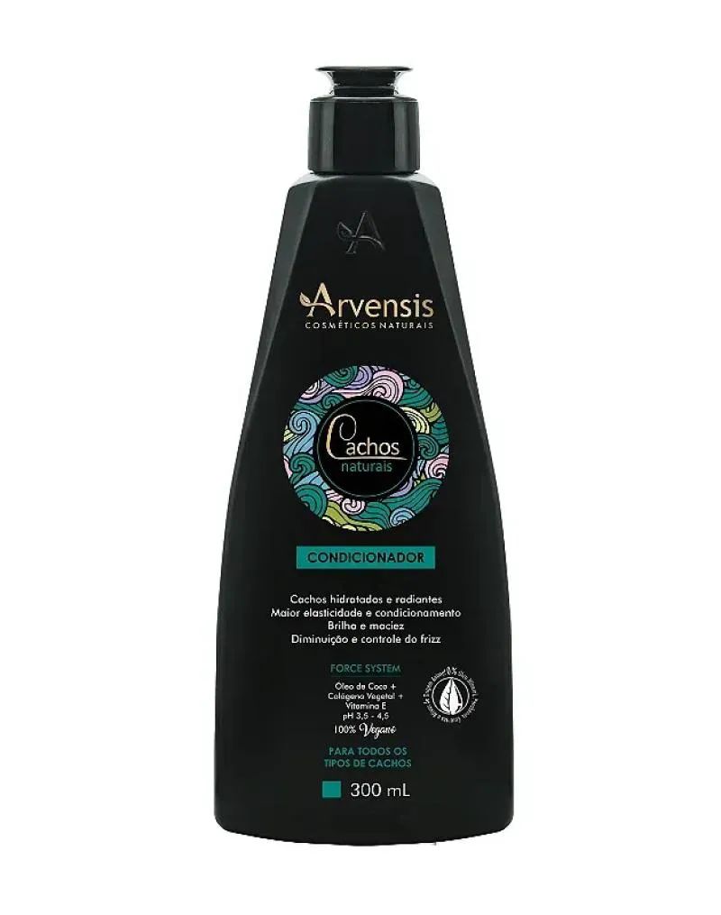 CONDICIONADOR CACHOS NATURAIS - 300ML ARVENSIS