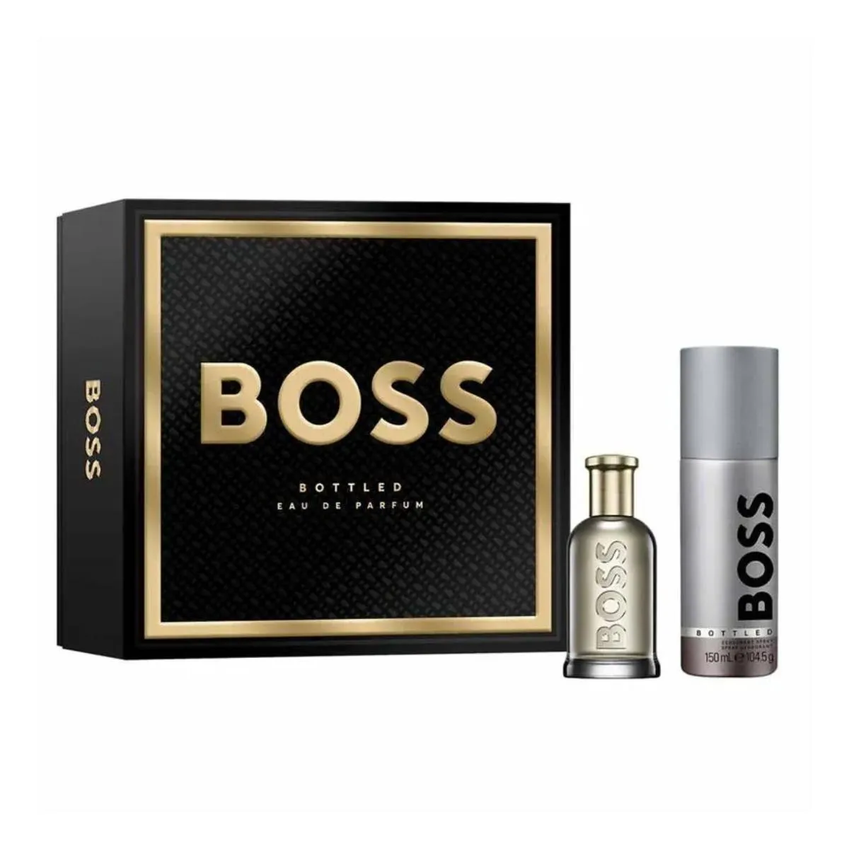 HUGO BOSS KIT BOTTLED EDP MASCULINO 50ML + DEO 150ML