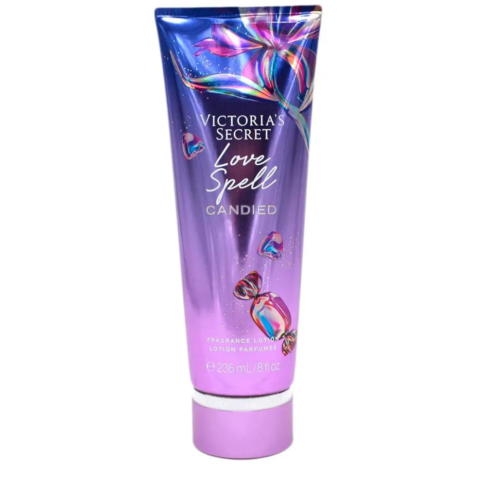 VICTORIAS SECRET LOVE SPELL CANDIED - BODY LOTION 236ML