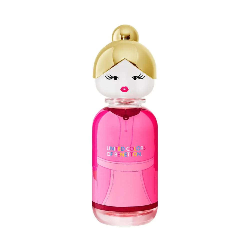 BENETTON UNITED COLORS SISTERLAND PINK RASPEBERRY EAU DE TOILETTE - PERFUME FEMININO 80ML
