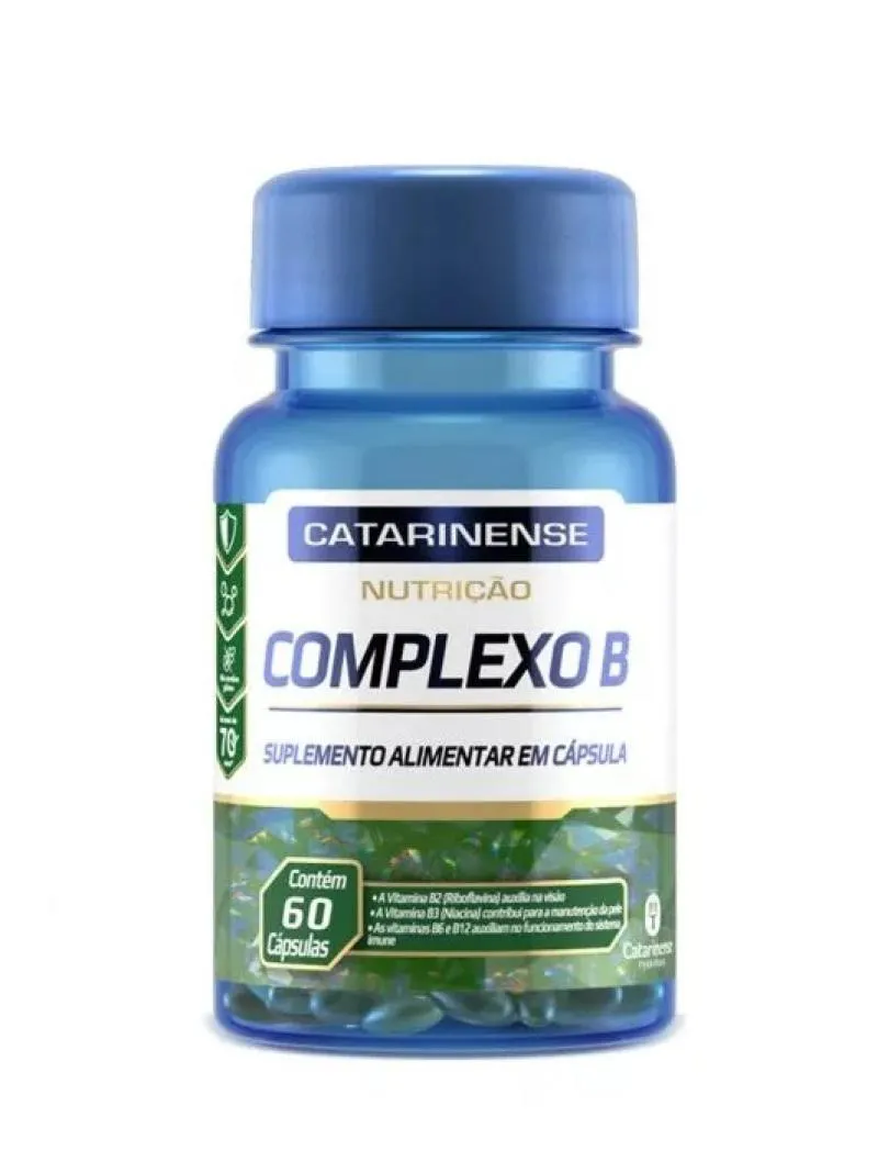 SUPLEMENTO CATARINENSE COMPLEXO B VITAMINAS 60CPS