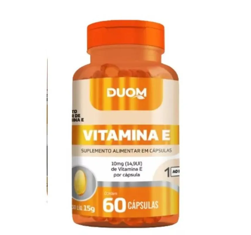 SUPLEMENTO VITAMINA E 15MG DUOM ANTIOXIDANTE 60CPS