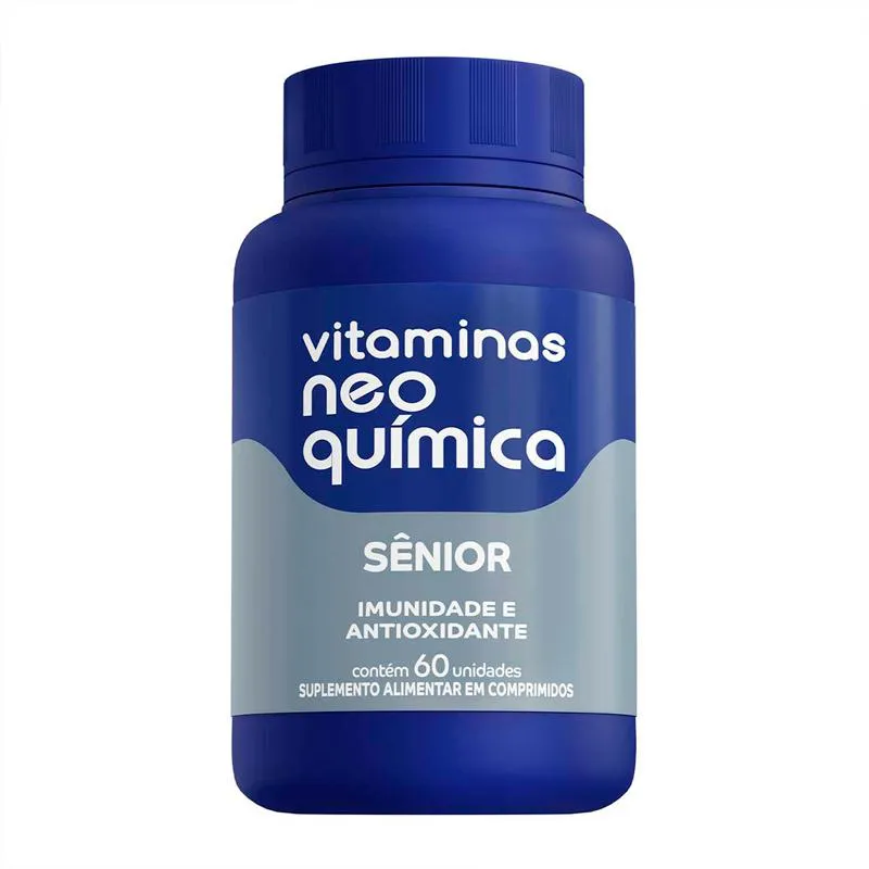 VITAMINA SêNIOR 50+ COM 60 CáPSULAS - NEO QUíMICA