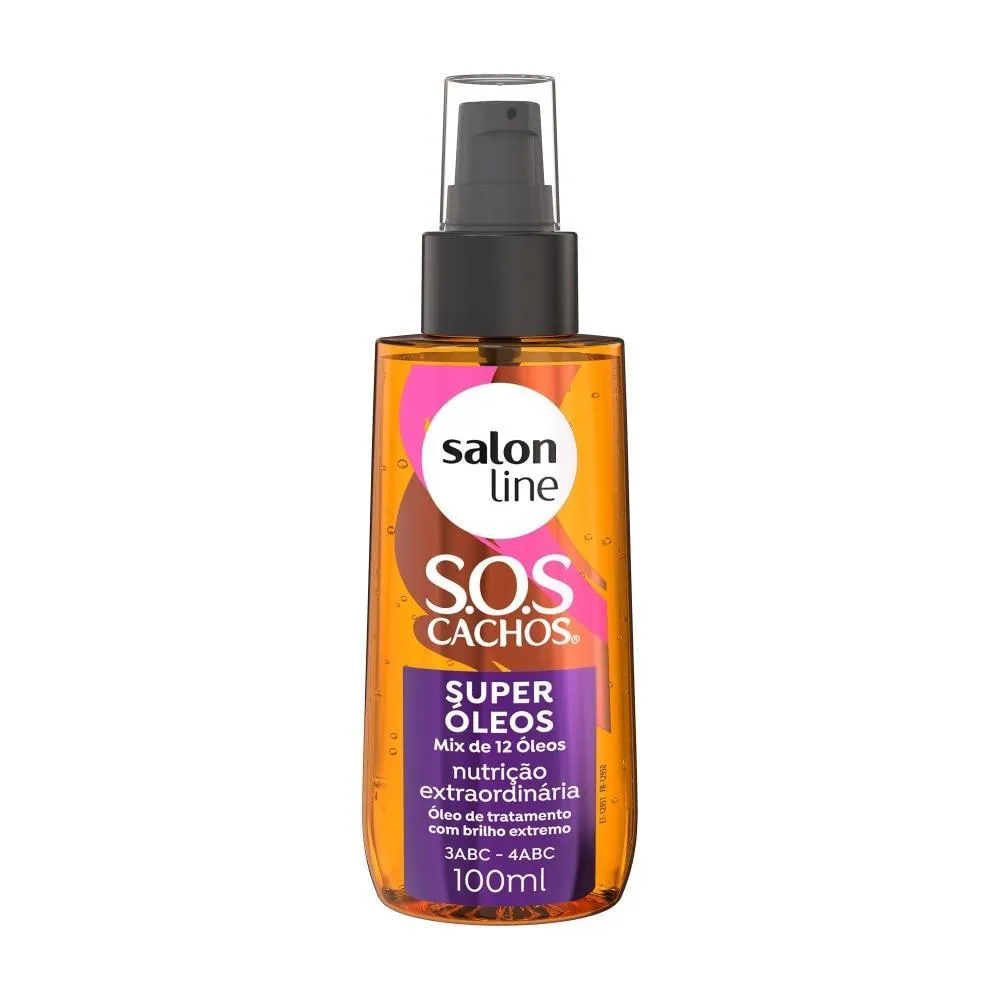 ÓLEO SOS CACHOS SUPER ÓLEOS 100ML