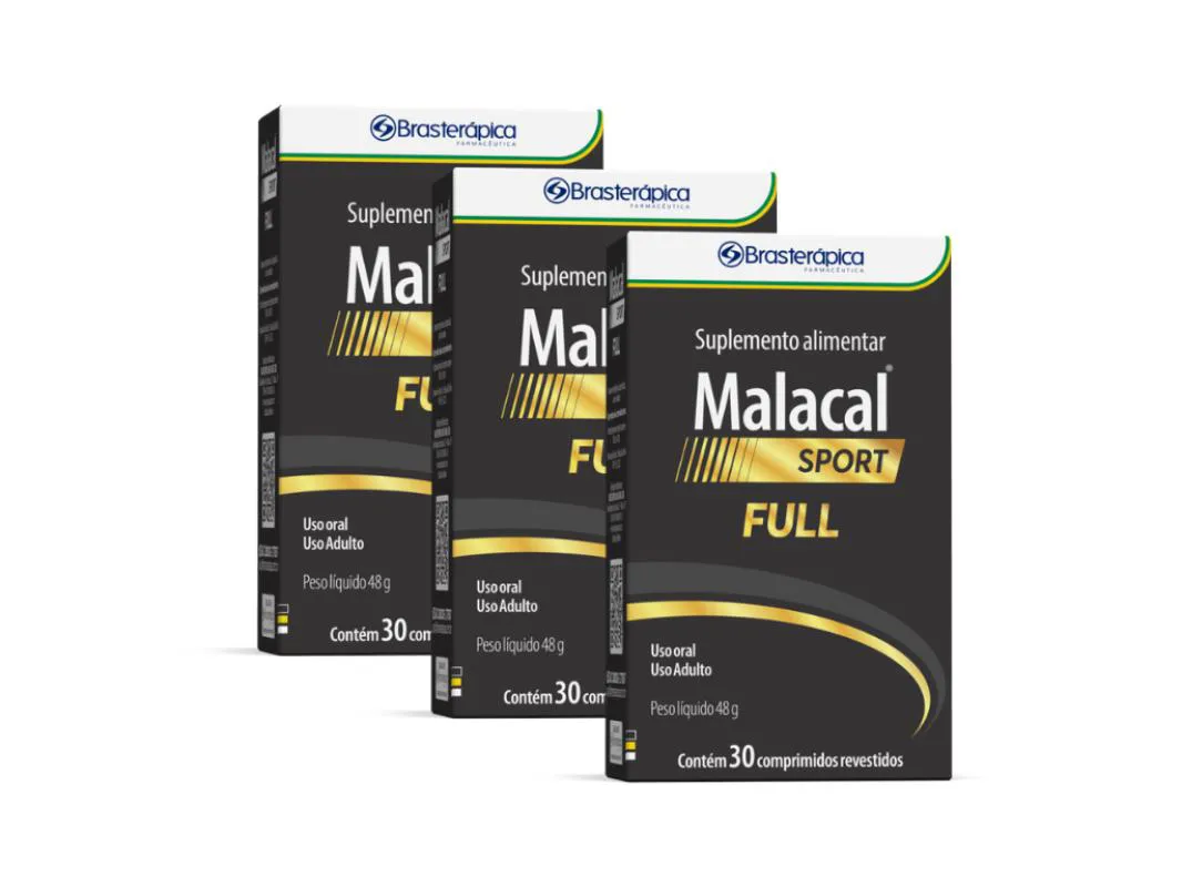 KIT 3 MALACAL SPORT COMP REV C/ 30