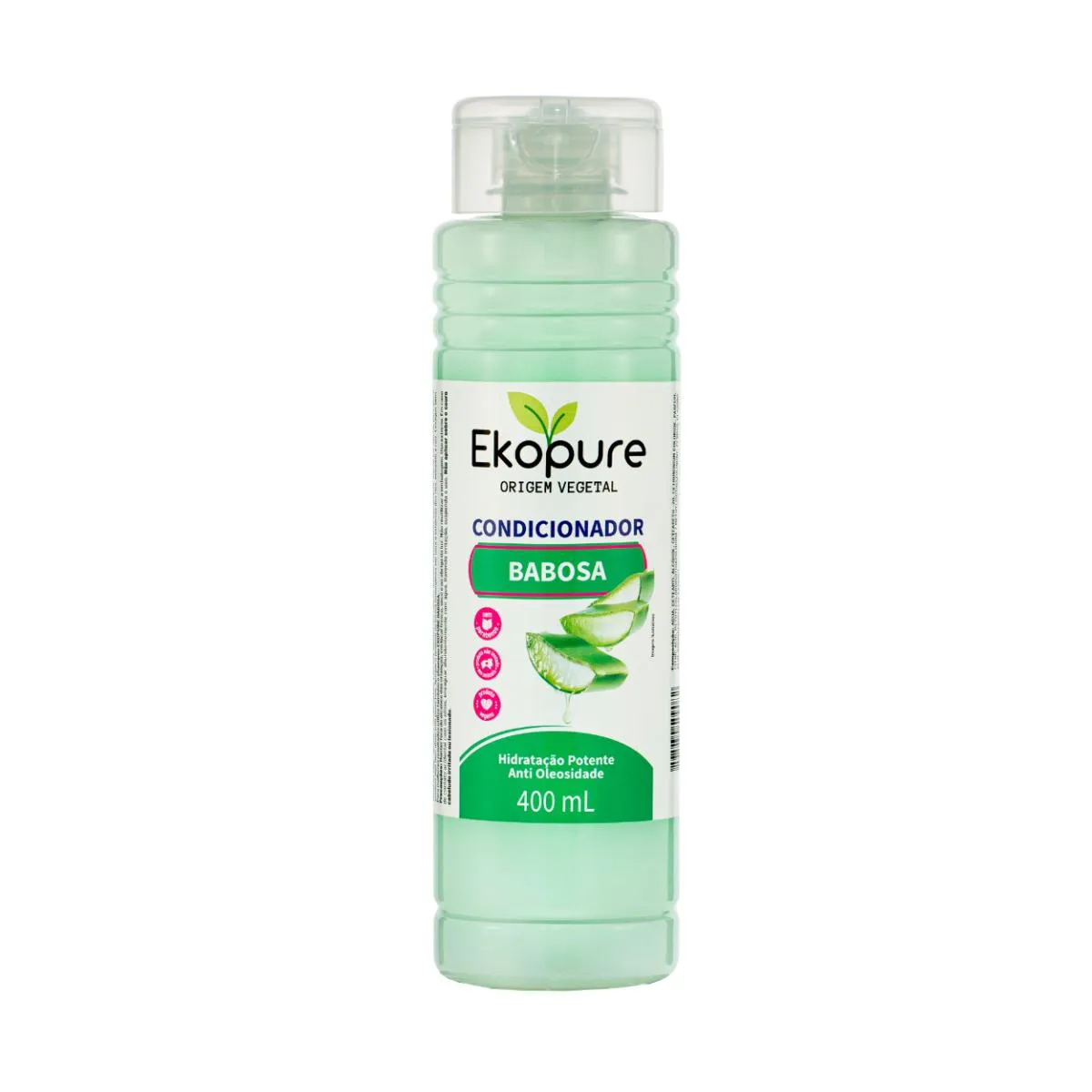 CONDICIONADOR BABOSA HIDRATAçãO CAPILAR VEGANO EKOPURE 400ML