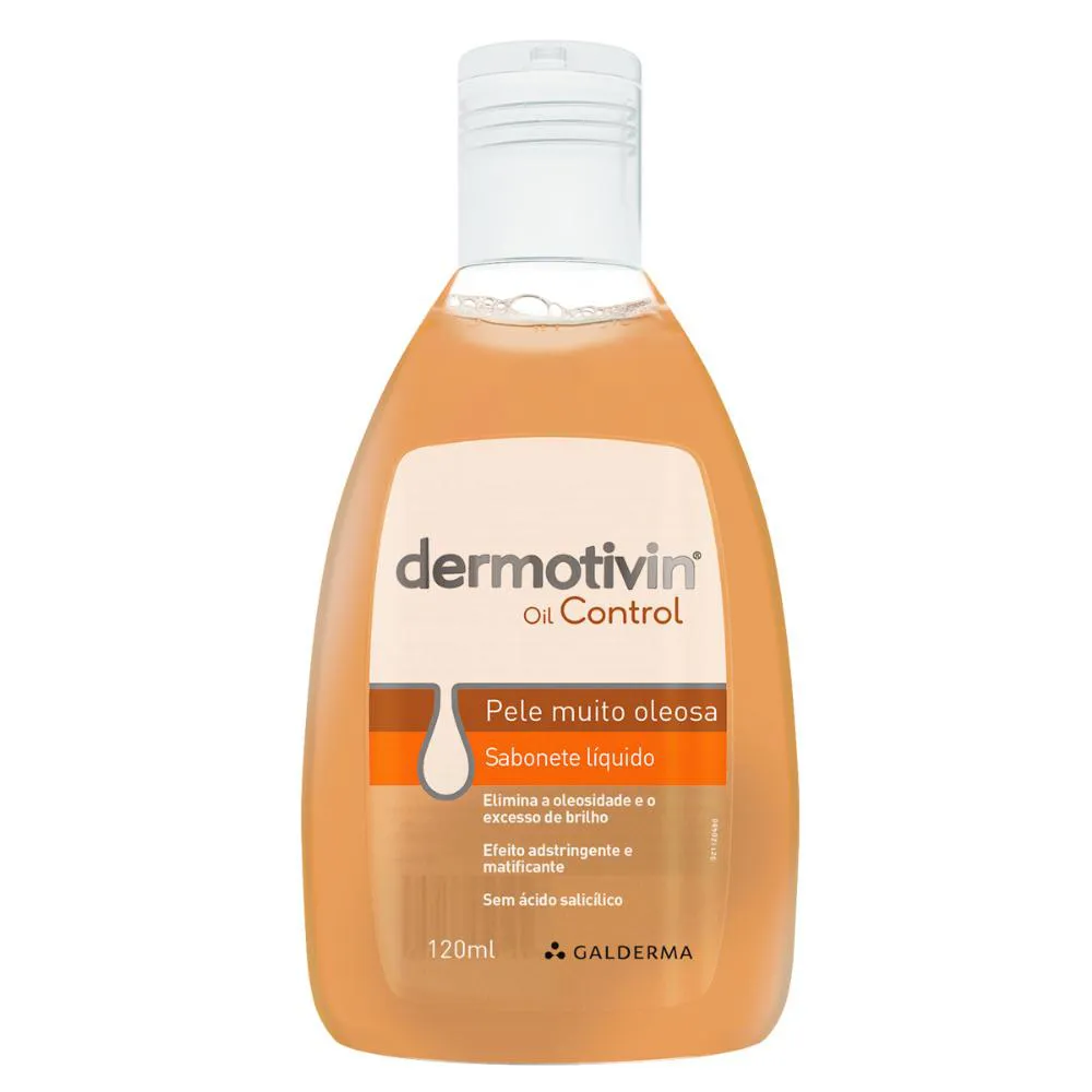 GALDERMA DERMOTIVIN CONTROL SABONETE LIQUIDO 120ML