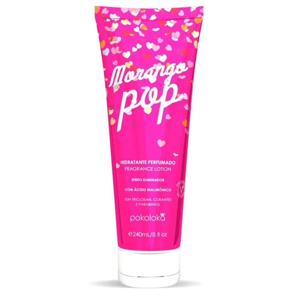 POKOLOKA MORANGO POP HIDRATANTE PERFUMADO 240ML