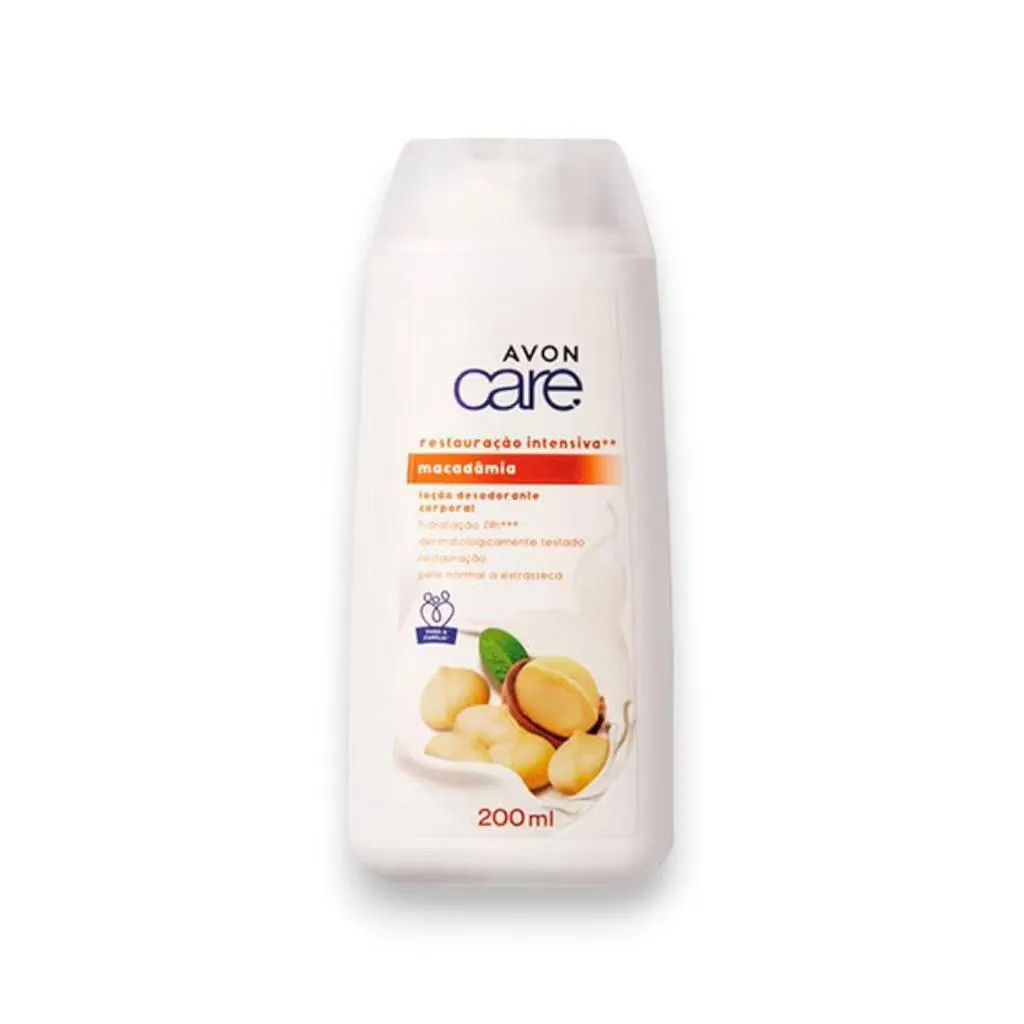 AVON CARE LOçãO DESODORANTE CORPORAL MACADAMIA 200 ML