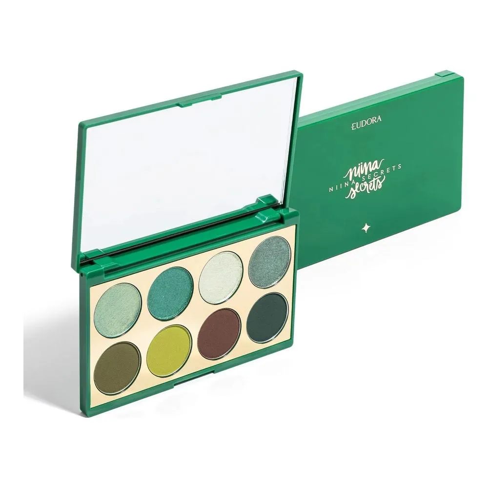 EUDORA NIINA SECRETS PALETTE DE SOMBRAS NIINA SECRETS GREEN