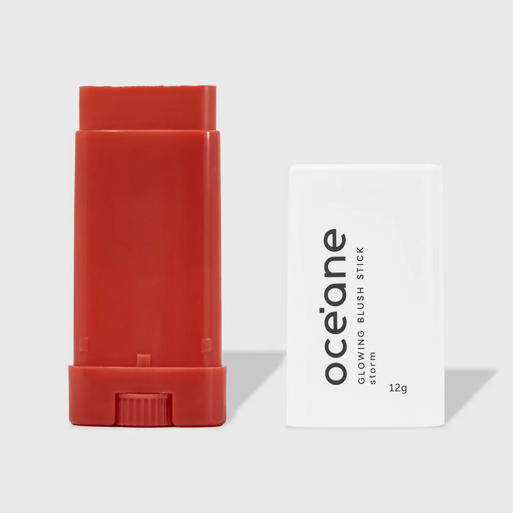 BLUSH EM BASTãO LARANJA - GLOWING BLUSH STICK STORM OCéANE LIMITED 12G