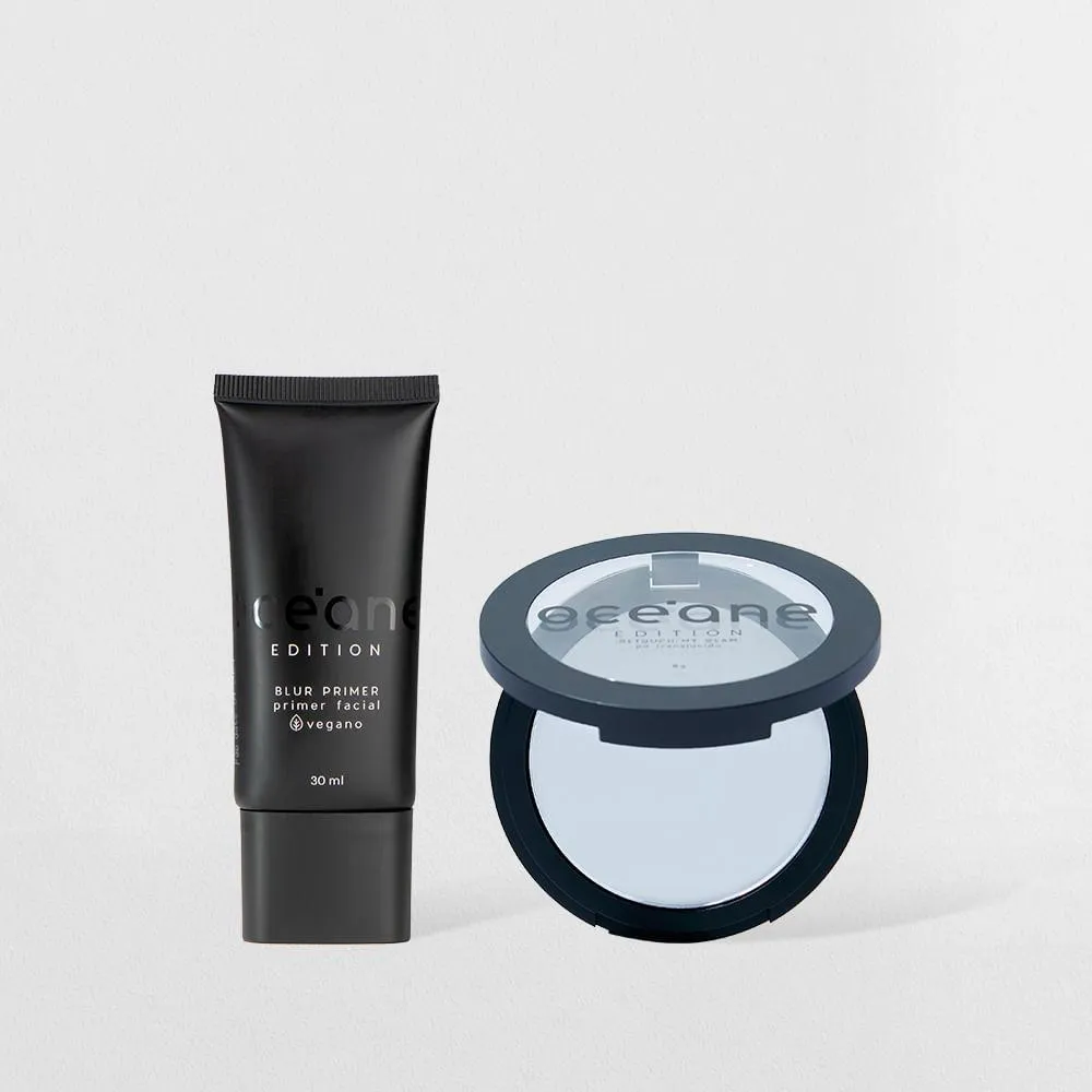 KIT PRIMER FACIAL + Pó COMPACTO TRANSLúCIDO OCéANE EDITION (2 PRODUTOS)
