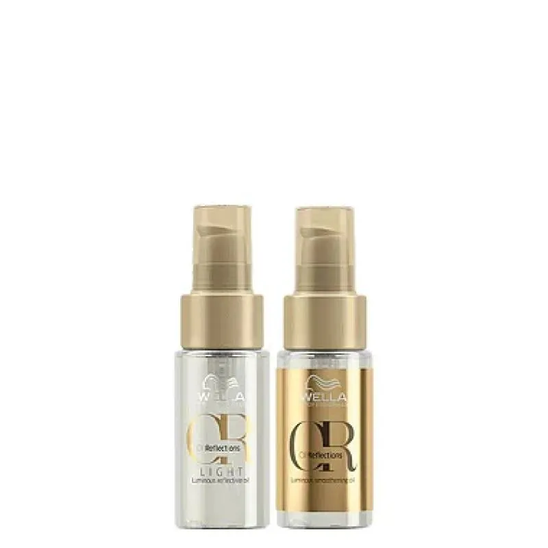 KIT WELLA OIL REFLECTIONS  (ÓLEO REGULAR 30 ML + ÓLEO LIGHT 30 ML)