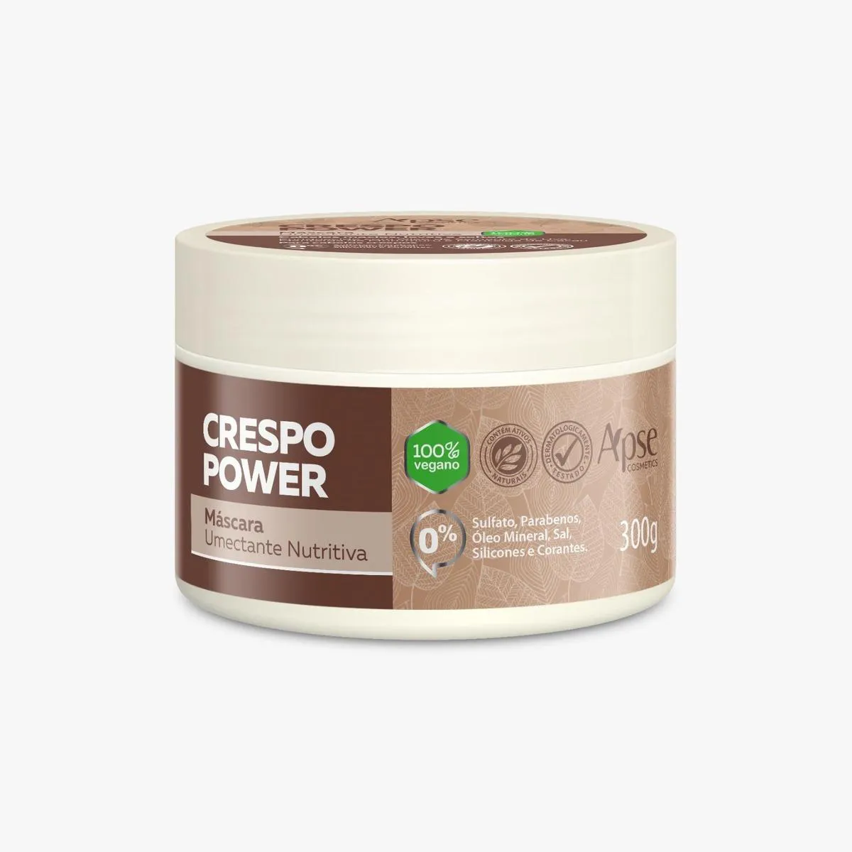 MáSCARA CRESPO POWER UMECTANTE NUTRITIVA 300G - TRATAMENTO CONDICIONANTE APICE