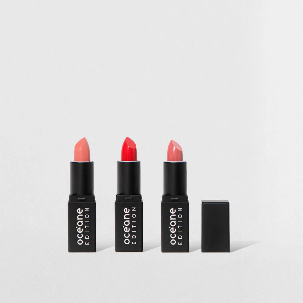 KIT MINI BATOM THE LIPSTICK OCéANE EDITION (3 PRODUTOS)