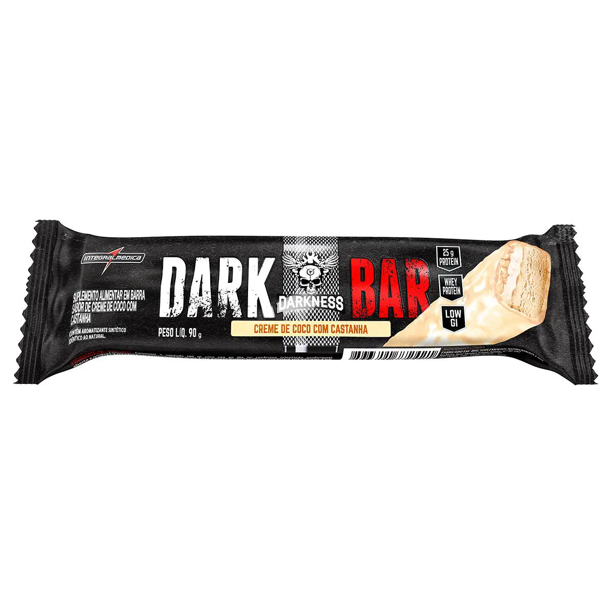 EVORA DARK BAR CREME DE COCO COM CASTANHA 90G 1152513 EVORA DARK BAR CREME DE COCO COM CASTANHA 90G 1152513