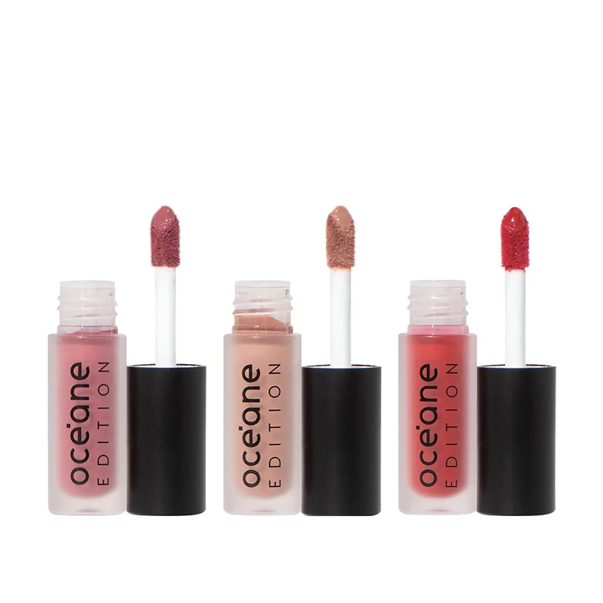 KIT OCéANE EDITION MINI COLOR MY LIPS BATOM REAL DEAL NAKED E HYPE (3 PRODUTOS)