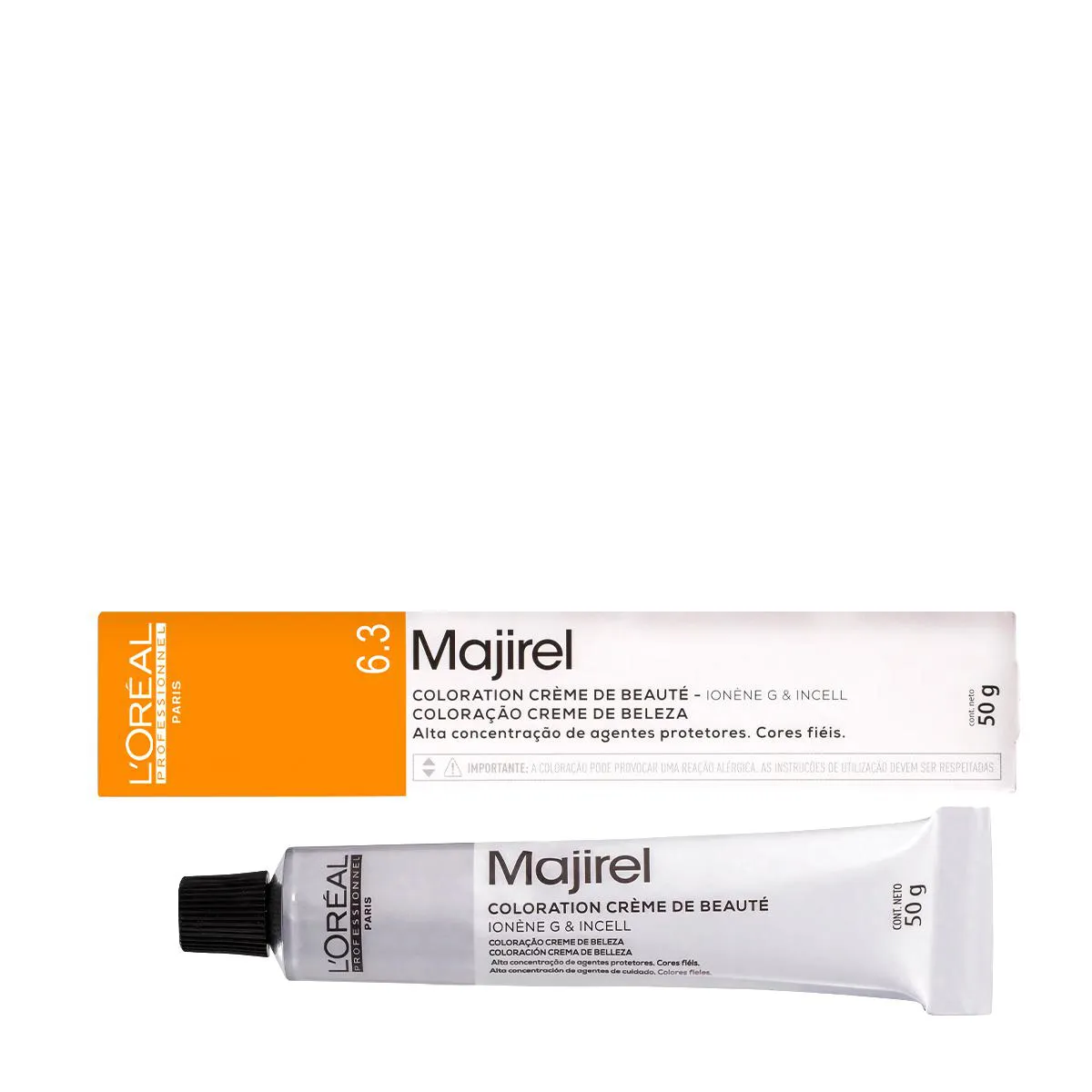 L´ORéAL PROFESSIONNEL MAJIREL LOURO ESCURO DOURADO 6.3 - COLORAçãO 50G