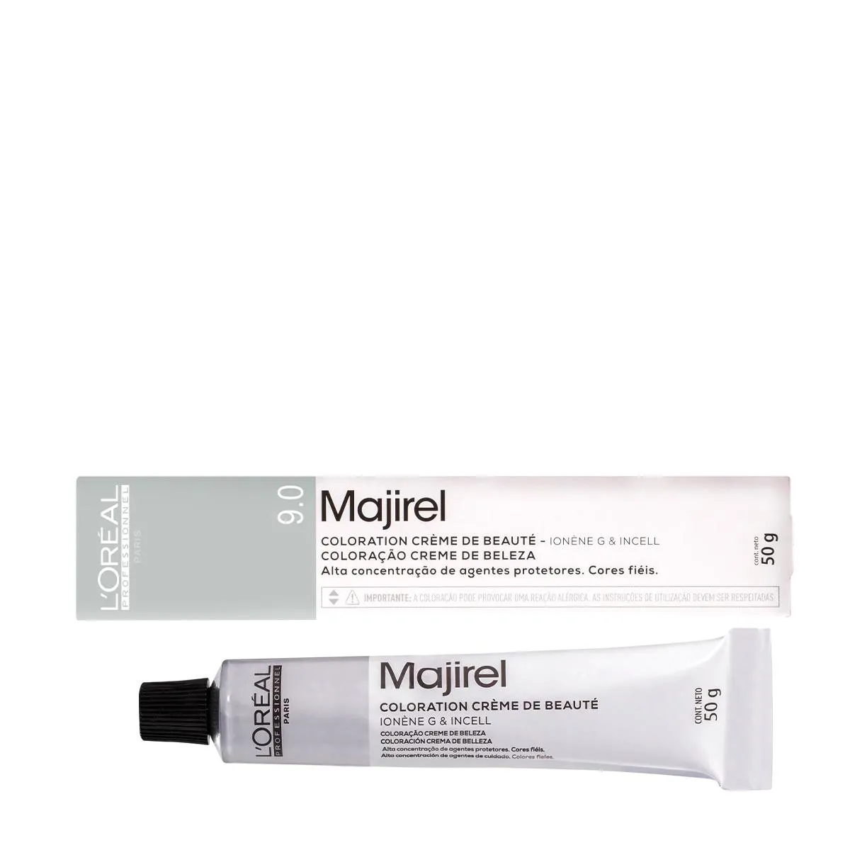 L´ORéAL PROFESSIONNEL MAJIREL LOURO MUITO CLARO NATURAL PROFUNDO 9.0 - COLORAçãO 50G