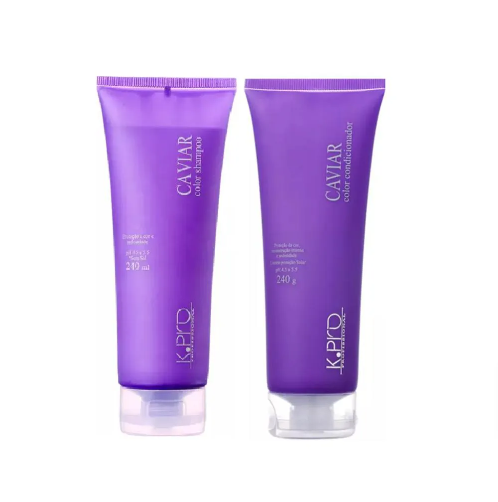 K PRO CAVIAR - SHAMPOO SEM SULFATO+CONDICIONADOR 240ML