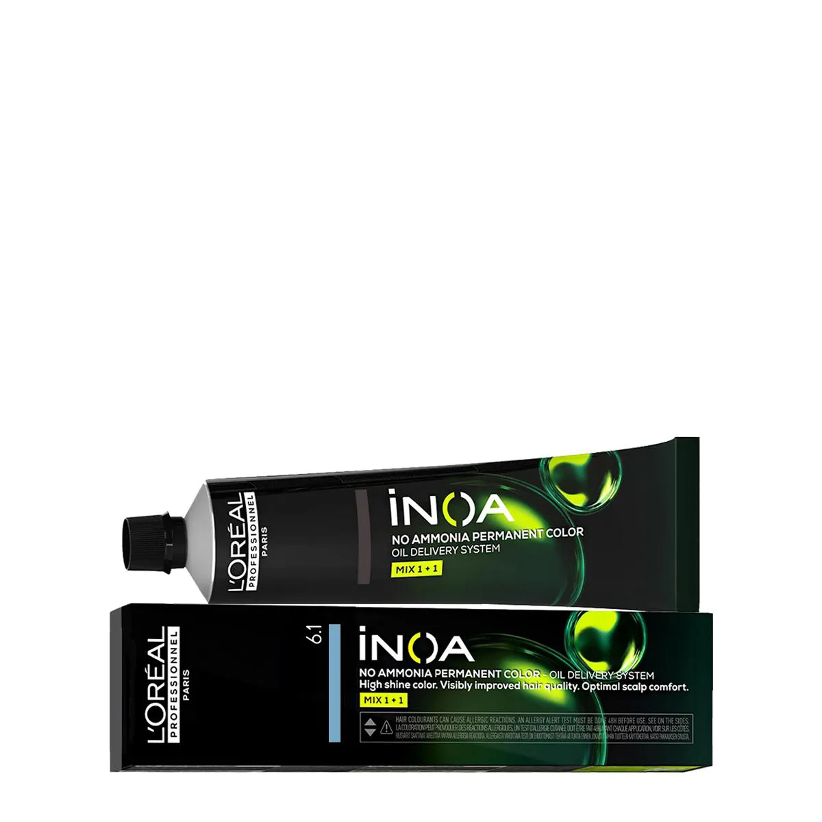 L´ORéAL PROFESSIONNEL INOA 6.1 LOURO ESCURO ACINZENTADO - COLORAçãO PERMANENTE 60G