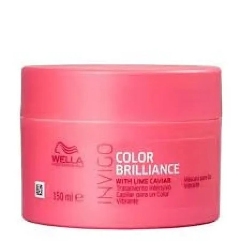 MáSCARA CAPILAR WELLA PROFESSIONALS INVIGO COLOR BRILLIANCE -  150ML
