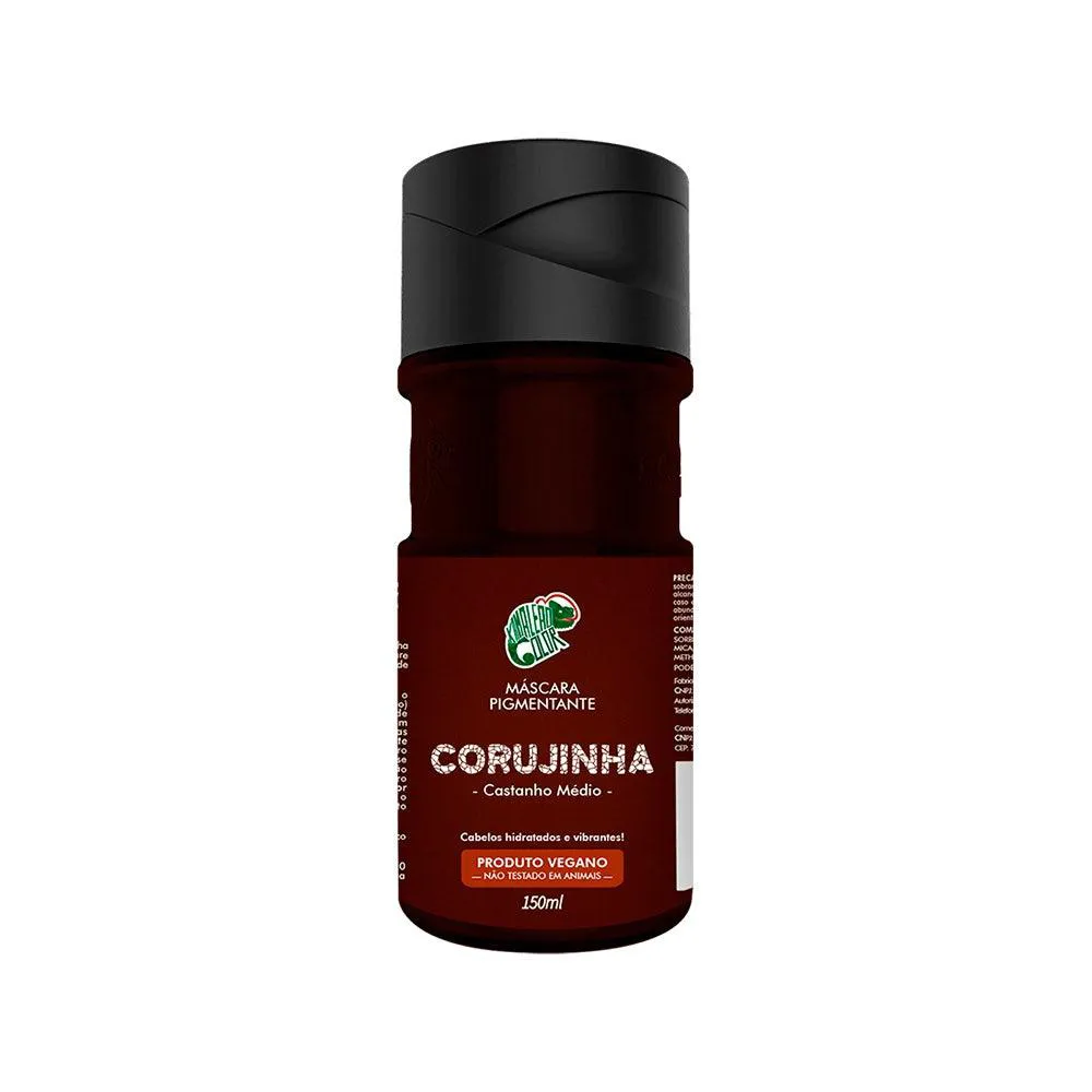 MáSCARA DE TRATAMENTO KAMALEãO COLOR PIGMENT CORUJINHA 150ML