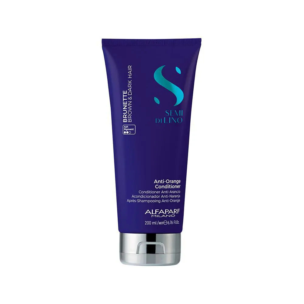 ALFAPARF MILANO PROFESSIONAL SEMI DI LINO BRUNETTE ANTI-ORANGE CONDICIONADOR 200ML