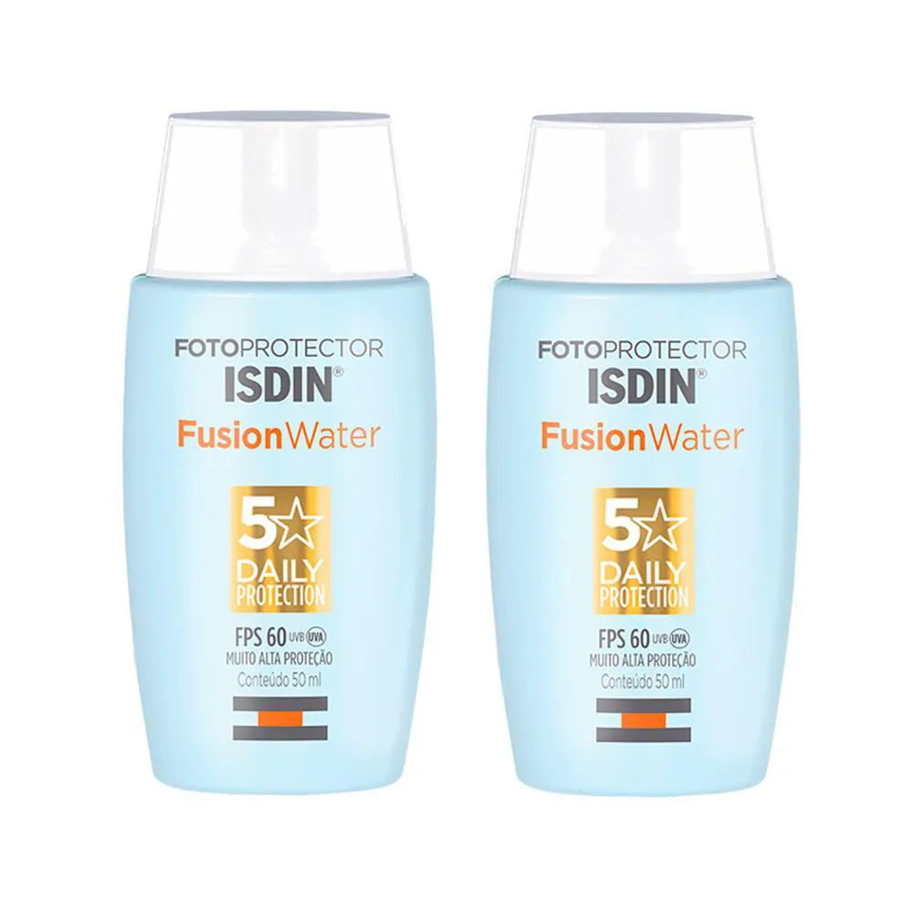 KIT ISDIN FOTOPROTEçãO - PROTETOR SOLAR FPS 60 50ML 2 UNIDADES