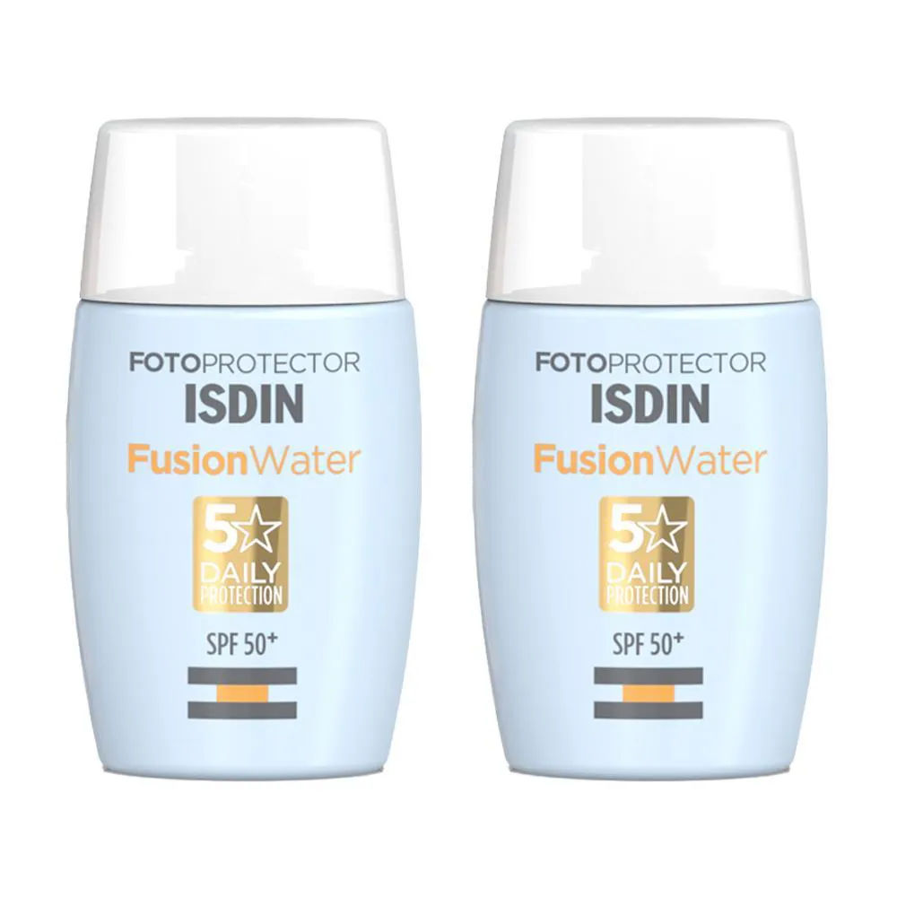 KIT ISDIN FOTOPROTEçãO FUSION WATER - PROTETOR SOLAR FACIAL FPS60 30ML