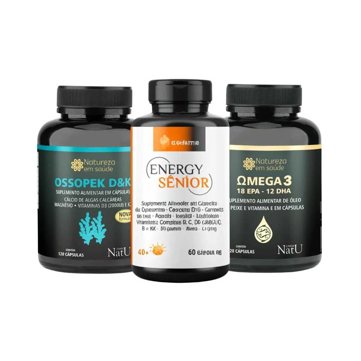 KIT OMEGA 3 + OSSOPEK  + ENERGY SENIOR