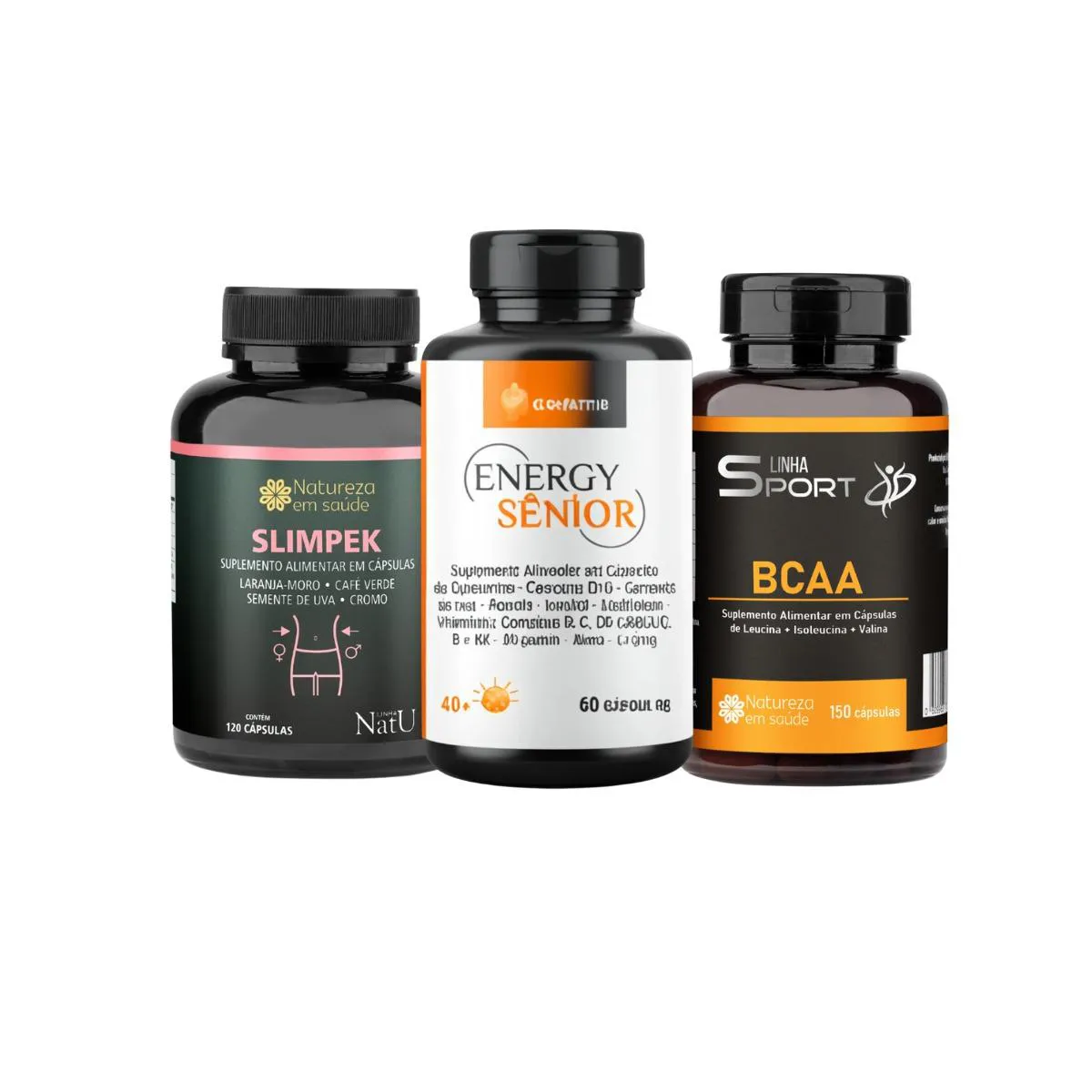 KIT BCAA + SLIMPEK + ENERGY SENIOR