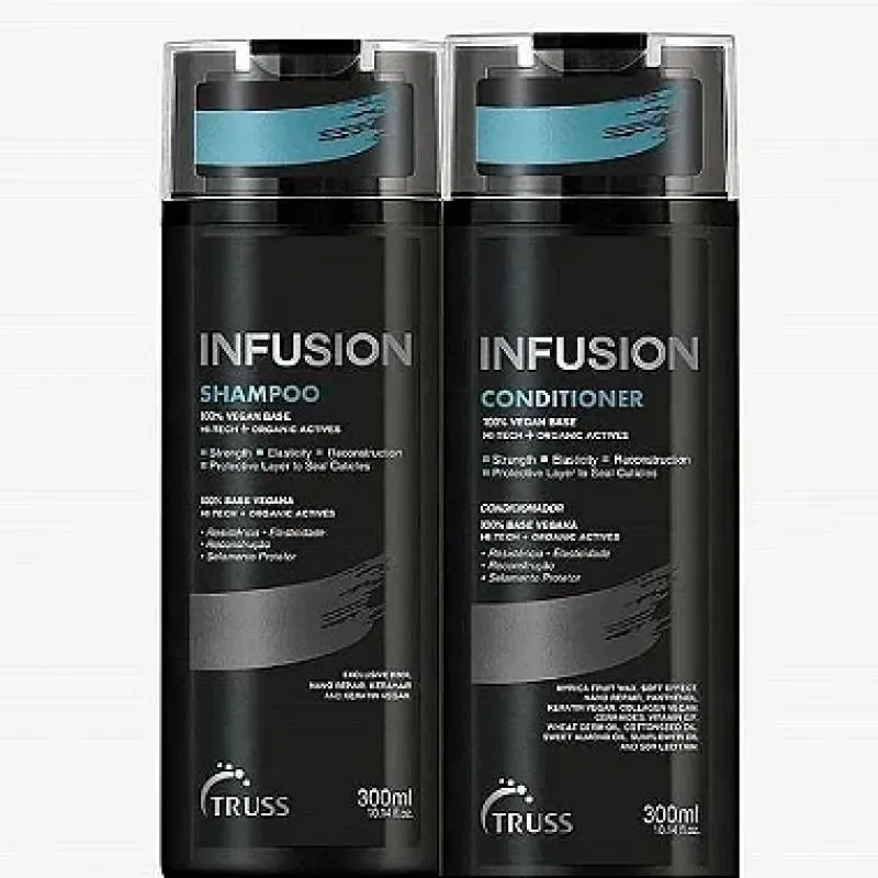 KIT TRUSS INFUSION (SHAMPOO 300ML + CONDICIONADOR 300ML)