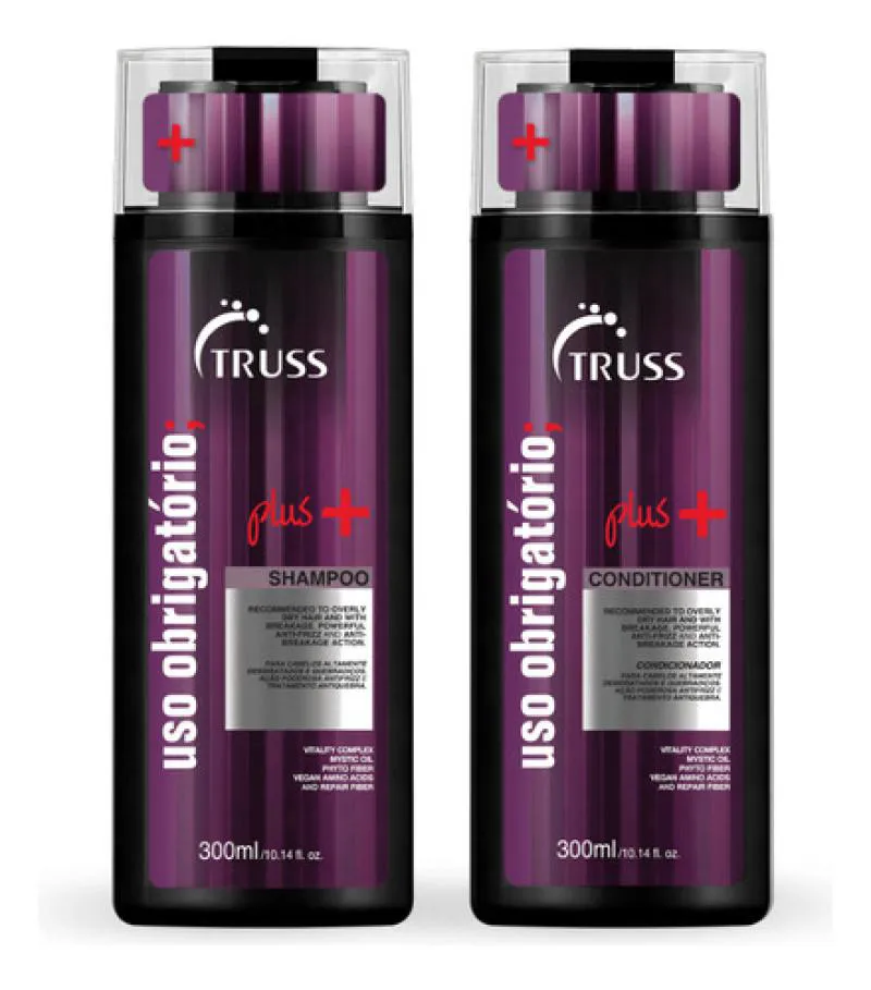 KIT TRUSS DUO USO OBRIGATóRIO PLUS+ 300ML