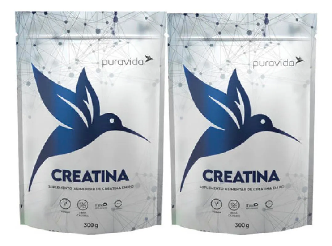 CREATINA 2 X 300G PURAVIDA