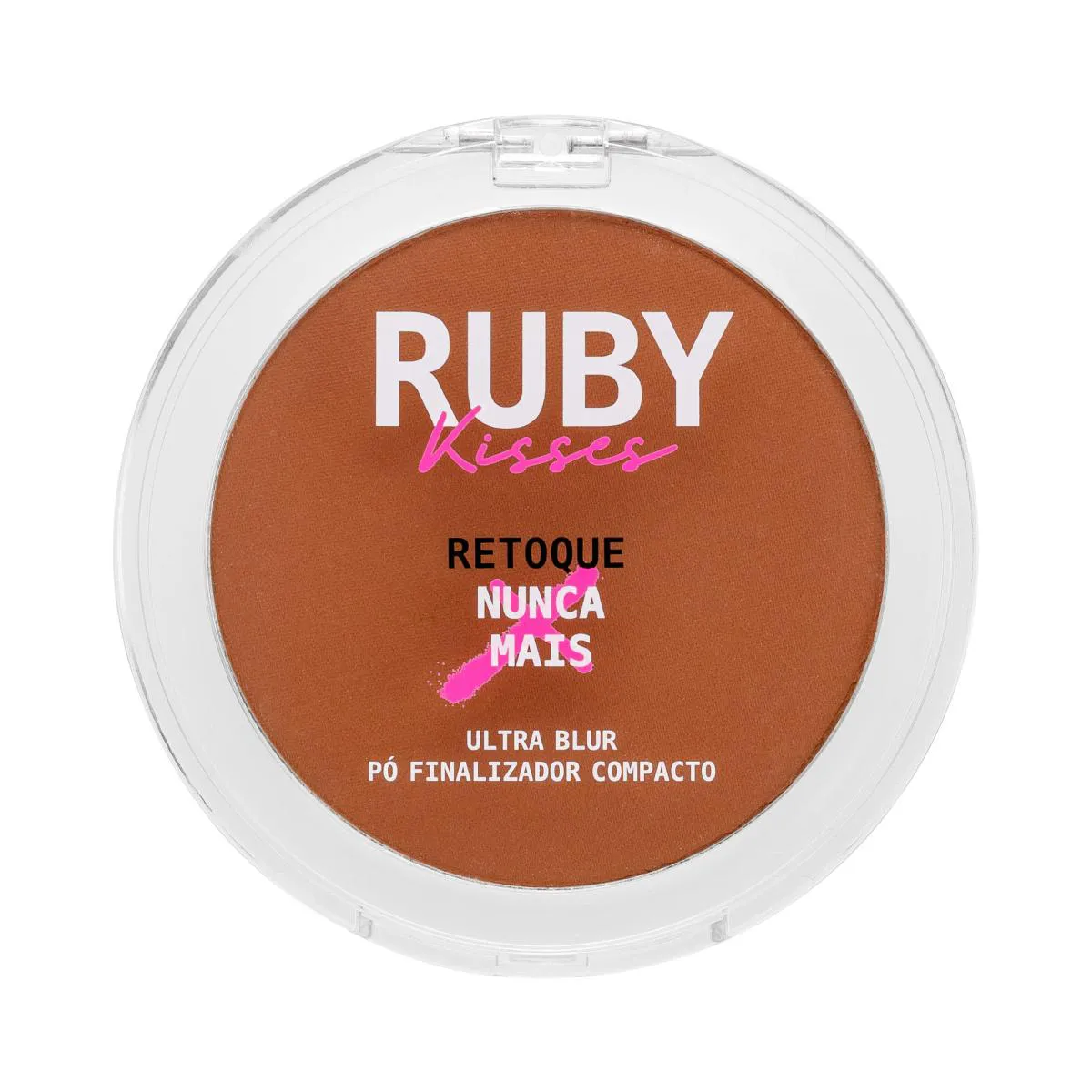 Pó FINALIZADOR COMPACTO ULTRA BLUR RETOQUE NUNCA MAIS - RUBY KISSES Deep