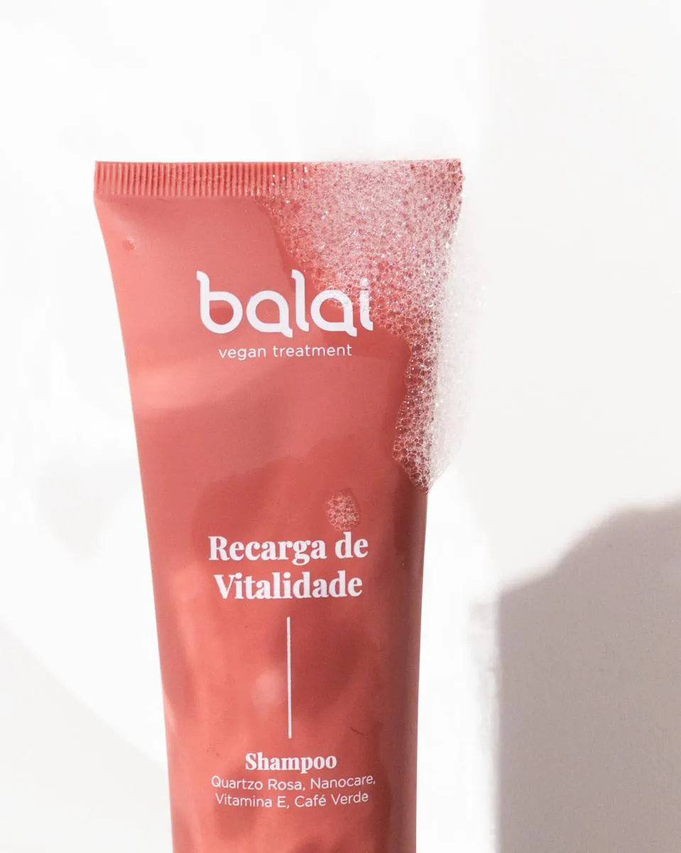 SHAMPOO RECARGA DE VITALIDADE - 250ML VEGANO