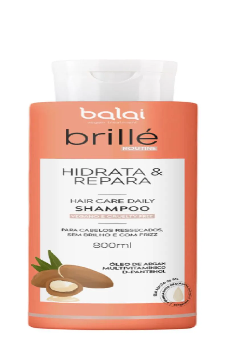 SHAMPOO HIDRATA E REPARA BRILLÉ BALAI - 800ML