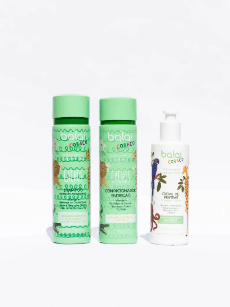 KIT NUTRIÇÃO KIDS CACHINHOS SOLTINHOS - VEGANO