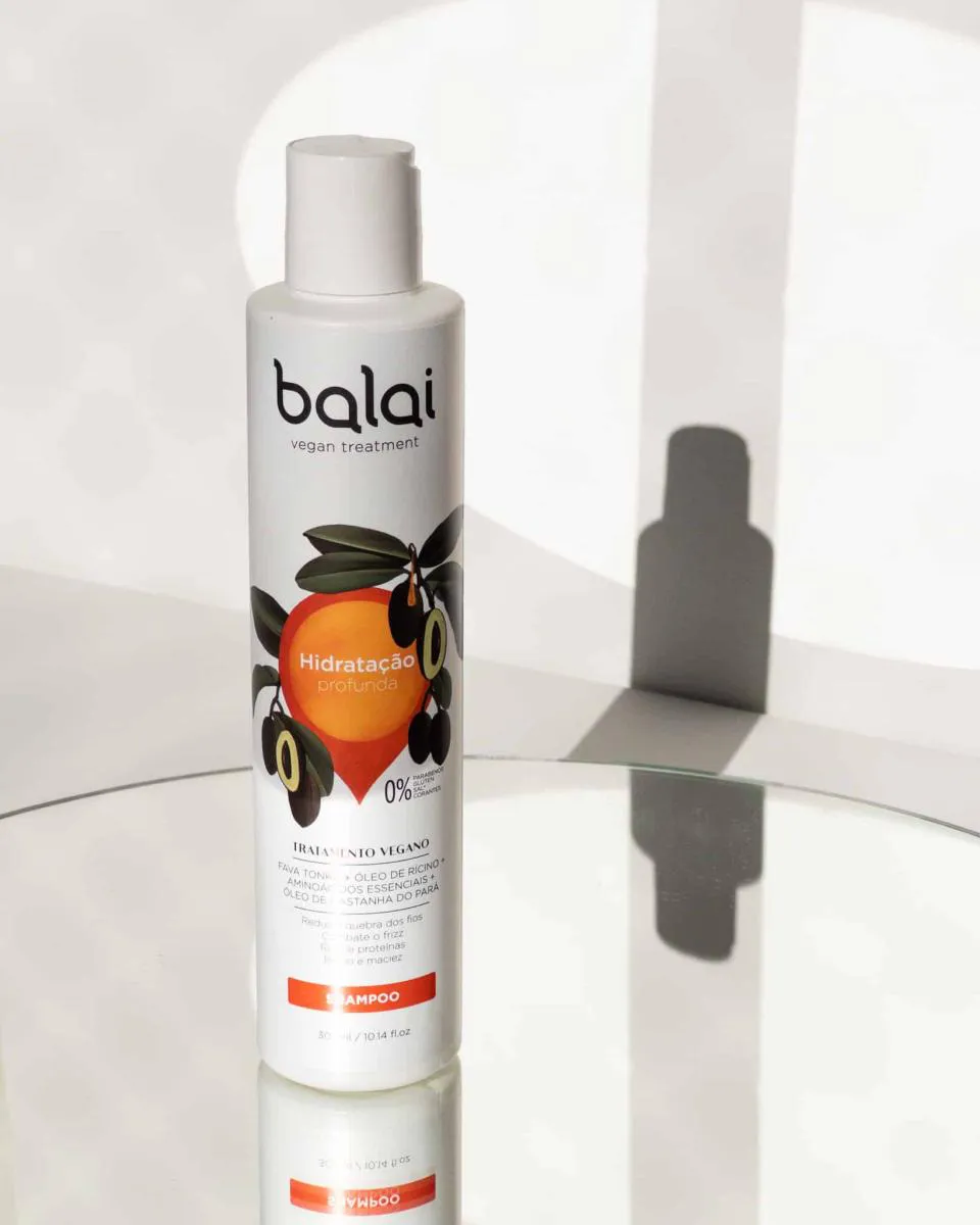 SHAMPOO HIDRATAÇÃO PROFUNDA - 300ML VEGANO