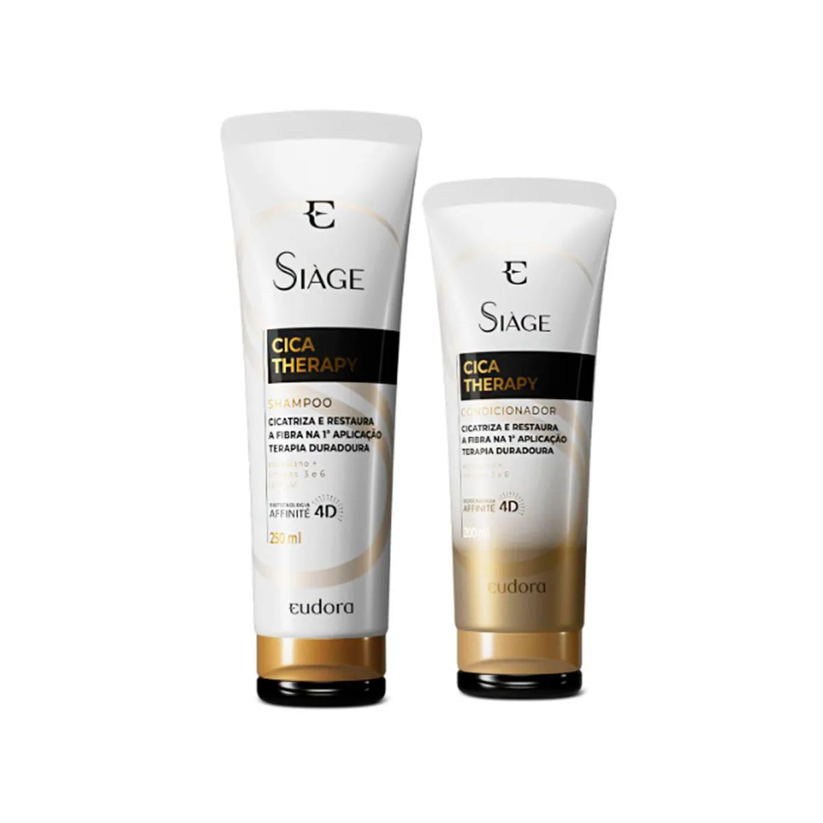 KIT SHAMPOO E CONDICIONADOR SIÀGE CICA THERAPY - EUDORA