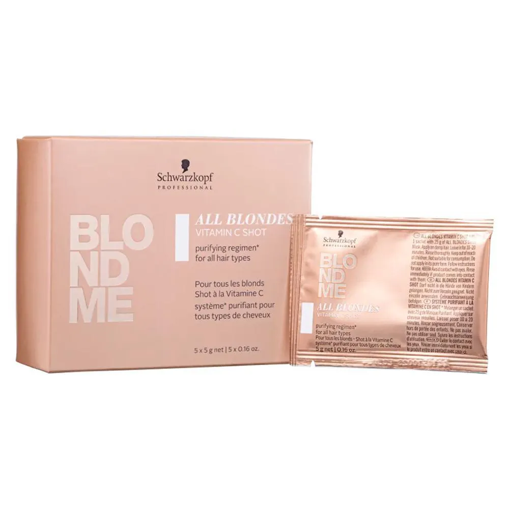 SCHWARZKOPF PROFESSIONAL BLONDME ALL BONDES VITAMINA CAPILAR EM CáPSULAS 5 CáPSULAS
