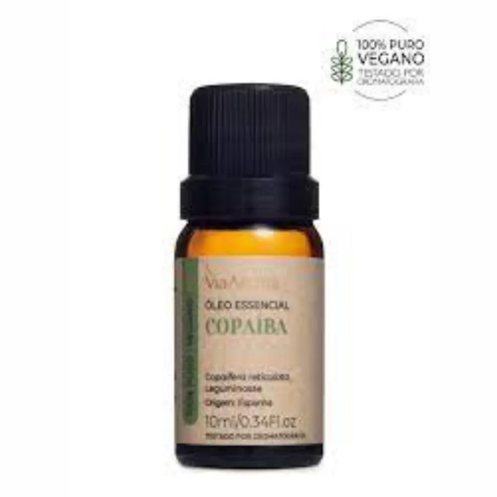 ÓLEO ESSENCIAL DE COPAíBA 100% NATURAL VIA AROMA 10ML