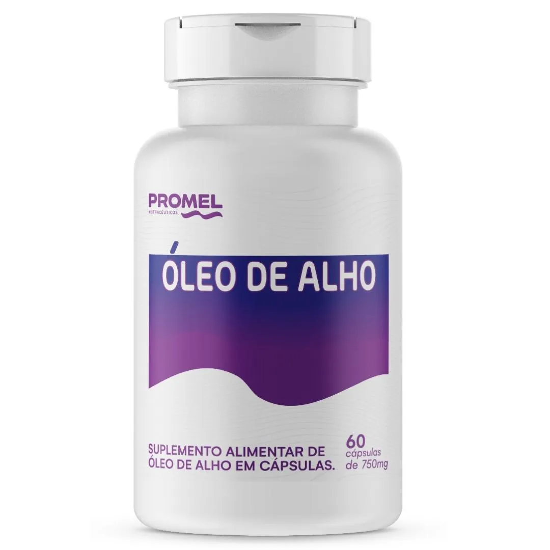 ÓLEO DE ALHO 60 CAPS 730MG PROMEL