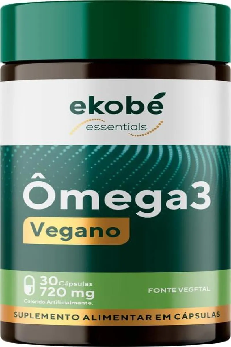 ÔMEGA 3 VEGANO 30 CáPSULAS DE 720MG EKOBé