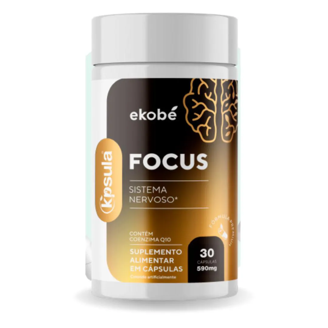 FOCUS (SISTEMA NERVOSO) + COQ10 30 CAPS 590MG EKOBé