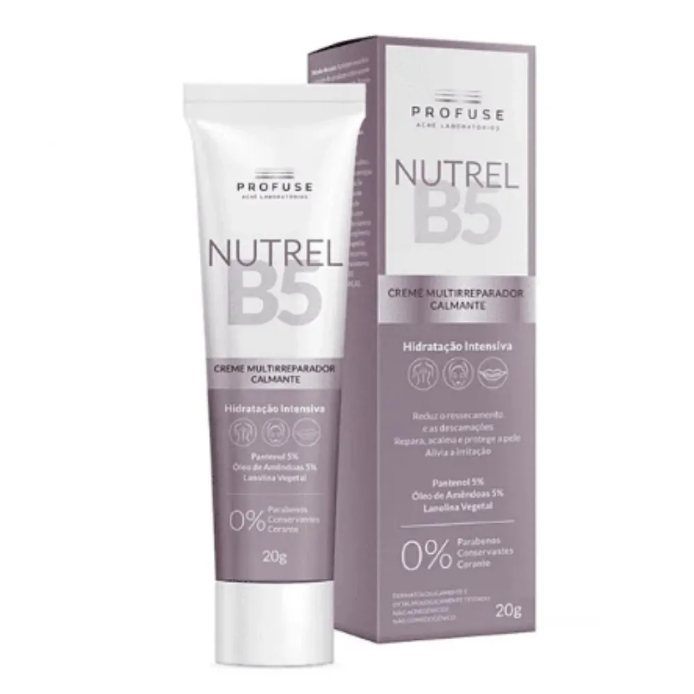 Profuse Nutrel B5 Creme Multireparador Calmante 20G