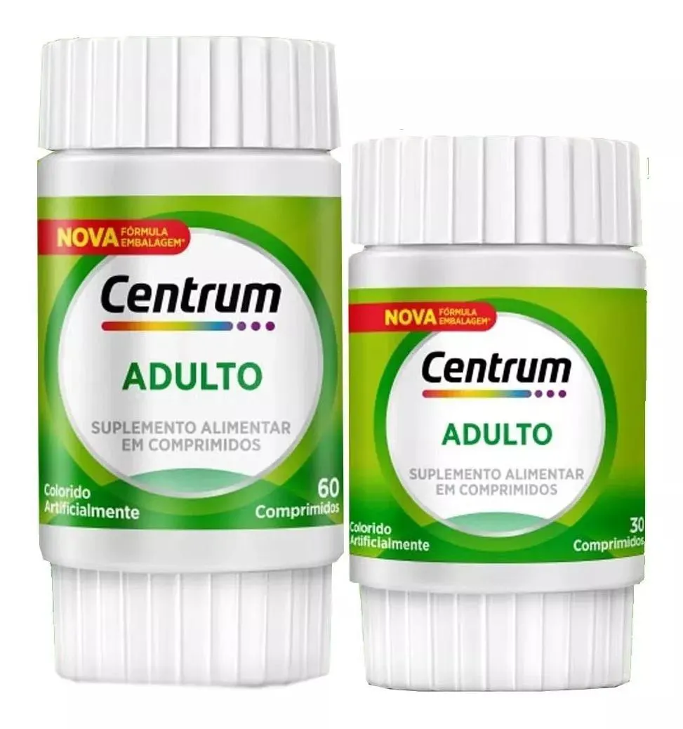 KIT CENTRUM POLIVITAMíNICOS AZ ADULTO 60 + 30 COMPRIMIDOS Neutro